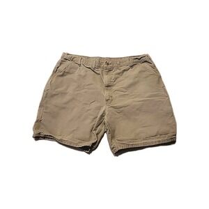 Carhartt Relaxed Fit Khaki Cargo Shorts Mens 46 Carhartt Work Shorts‎ Comfort